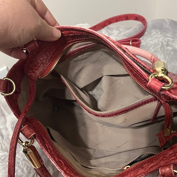 Brahmin Ruby Cherry Tree Melbourne Satchel Bag - Picture 6 of 9